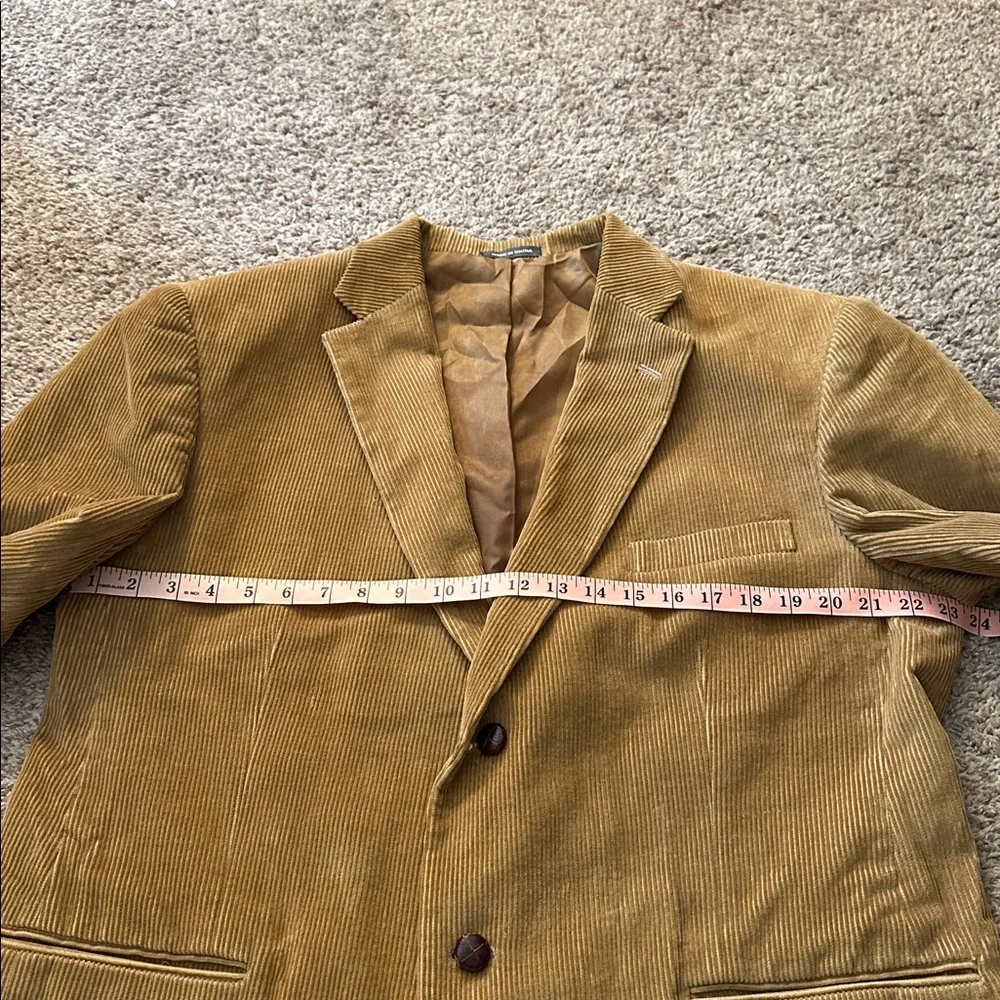 VTG David Taylor Tan Corduroy Blazer Sport Coat- 44S